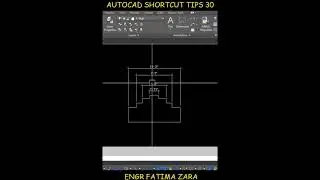 Adjust Space Between Dimension in AutoCAD #shorts
