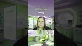 Customizing your face 🎨 [Sci-fi Roleplay, Medi-Spa, Programming your features] #Shorts #ASMR