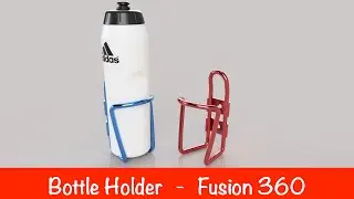 Bicycle bottle holder - Fusion 360 tutorial