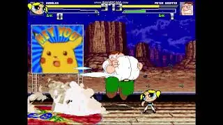 MUGEN ULTIMATE ALL-STAR Z: BUBBLES VS PETER GRIFFIN