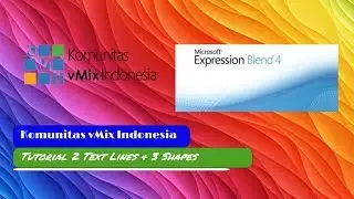 vMix XAML Text & Shapes