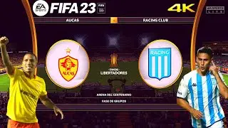 Aucas Vs Racing Club // Copa Libertadores [Next Gen PS5 /Series X] 4k