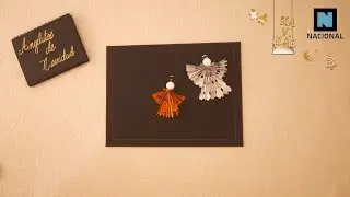 Manualidad - Angelitos Navideños