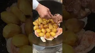 Настоящий КАЗАН КЕБАБ / HAQIQIY QOZON KABOB TAYYORLASH / УЗБЕКСИЙ ЧАЙХАНА КАЗАН КЕБАБ