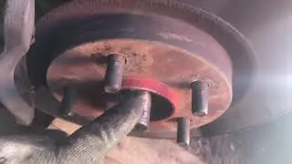 Nissan X-Trail T31, вибрация при ускорении, ЗАМЕНА ТРИПОИДА / Repair of the tire and drive