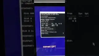 Easiest way to convert your Disk from MBR to GPT in 1 minute-Data Loss Warning(Clean wipes all Data)
