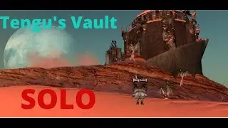 Kenshi Tengu's Vault  SOLO,  The Vault Warden (Boss),  Meitou grade Jitte, NO MODS.