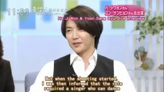 Yoon Sang Hyun 윤상현  & Ha Ji Won 하지원 - Secret Garden Interview 2012.03.05 (Eng-subbed)