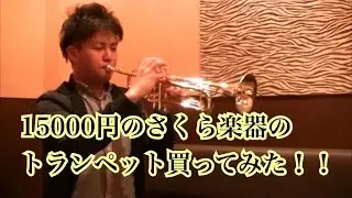 【吹奏楽部必見！】格安トランペットは粗悪なものなのか！？自腹で買ってガチでレビュー！