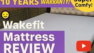 Wakefit Mattress | ShapeSense Orthopedic Classic Memory Foam, Double Bed, 6-Inch, King Size Mattress