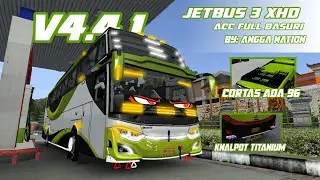 Share!!! Kodename Jetbus 3 Xhd Full Acc Dan Cortas Buanyak Banget!!! By Angga Nation | Bussid V4.4.1