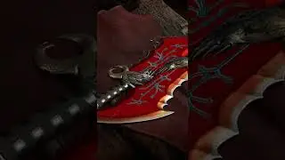Kratos Finds Blades Of Athena