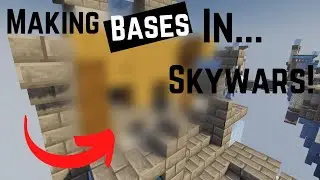 Making a house in skywars!