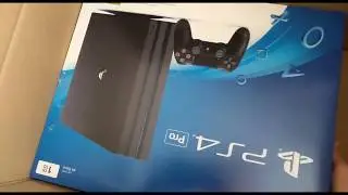 Sony PlayStation 4 Pro с  Computeruniverse и другое. Распаковка посылки