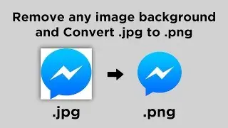 Remove image background and convert the .jpg file to .png in less than 1 minute.
