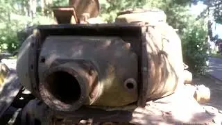 Военная археология. Изучаем подбитую технику времен войны.