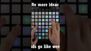 This projet is not sampled : I'm simulating playing the samples, that's why I press randomly.