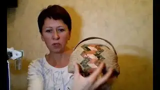 Новогодний Пэчворк Косметичка - ридикюль Мастер класс Марина Сохончук