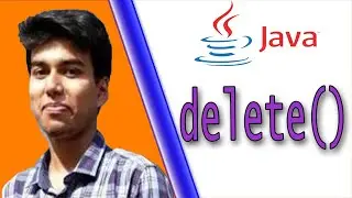 StringBuffer Class delete() method