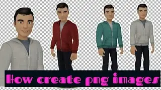 how to create png images in pixellab