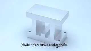 Blender - Hard surface modeling practice #66