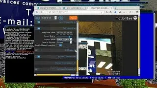 Installing Motioneye into a Fedora 26 Chroot and testing it