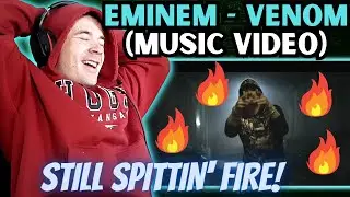 STILL A GOAT! 🐐 | Eminem - Venom (Official Music Video) REACTION!