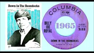 Billy Joe Royal - Down in the Boondocks