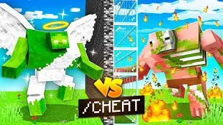 I Secretly CHEATED In a MINECRAFT MOB BATTLE Competition!