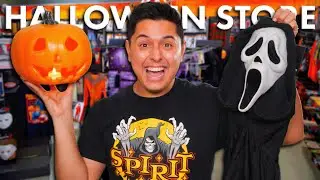ASMR | Spirit Halloween Store Shopping | Masks, Props, & MORE