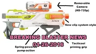 BREAKING BLASTER NEWS - NEW CAMERA BLASTER (Battlescout ICS-10) | Walcom S7