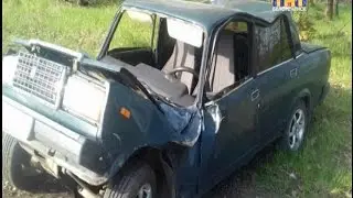 На лесной дороге не разошлись...