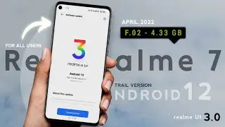 Realme 7 New Update F.02 | Quick Review 😱 | Realme UI 3.0 New Trail Update | Realme 7 Update |