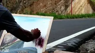 LIVE DRAWING #melukislangsungdialamterbuka