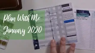 Plan With Me January 2020 | Pocket Filofax with MySummerTouch Inserts