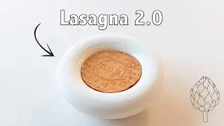 Parmesan lasagna dish! How I create fine dining recipes