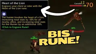 Where to Get the Heart of the Lion Rune for Hunters - WoW Classic Season of Discovery