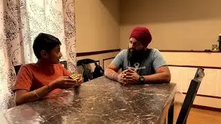 Mama tricks Bhanja with Rubik’s cube solving| WinnipegWale|