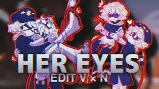 MURDER DRONES V × N | Her Eyes | EDIT  ⌈4K 120fps⌋ #murderdrones
