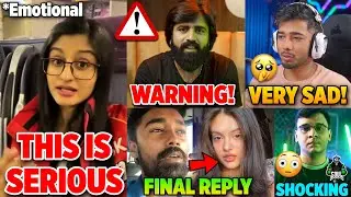 This MATTER is SERIOUS!😳- Ghatak Bhai and Payal Reply😯 Neyoo Final Reply Mizo❤️ SouL Shocking🚀 Scout