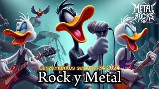 Lanzamientos discográficos de 𝐑𝐨𝐜𝐤 𝐲 𝐌𝐞𝐭𝐚𝐥, semana 34 de 2024 (19 al 25 de agosto). ☠️💿