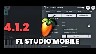 Fl Studio Mobile New Update 4.1.2 | Best Update 2022