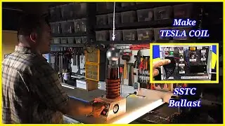 Tesla coil SSTC with Ballast