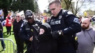 ANTIFA ARRESTED/MASK REMOVED - PORTLAND