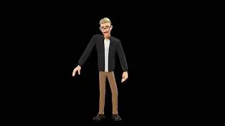 Green Screen Characters Logo Reveal Intro  Background