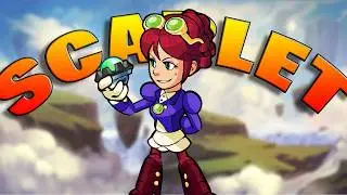 600+ DAMAGE SCARLET GAMEPLAY | BRAWLHALLA FREE-FOR-ALL