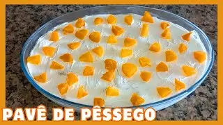DEPOIS QUE FIZ ESSE PAVÊ DE PÊSSEGO, AGORA SÓ FAÇO ASSIM!