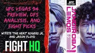 UFC Vegas 94 Preview, DFS/Betting Analysis, and Fight Picks | Fight HQ