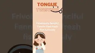 Tongue-Twister Challenge | Pronunciation Practice #learnenglish #english #shortsvideo #challenge