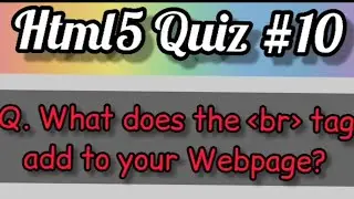 HTML5 Question || HTML5 Question for Any Exam || HTML5 Interview Question 